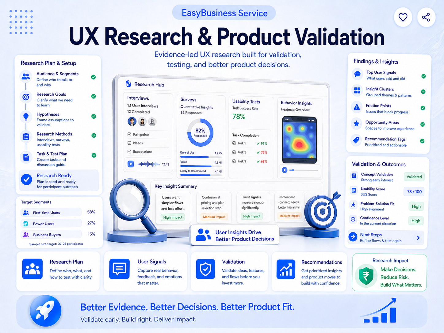 UX Research & Product Validation