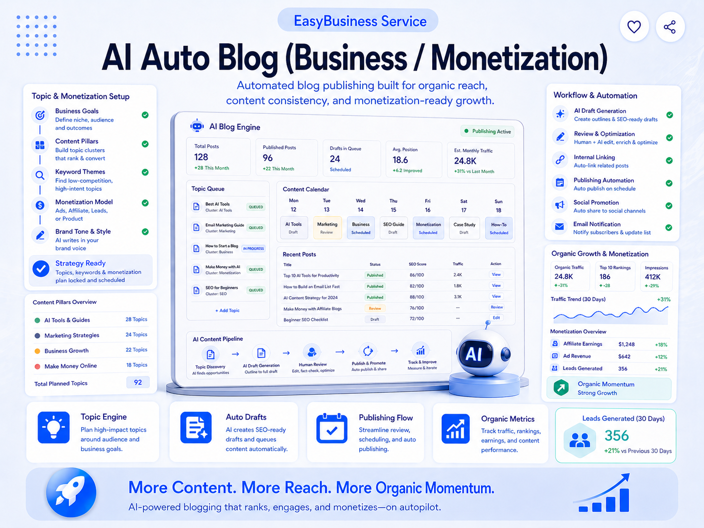 AI Auto Blog (Business / Monetization)