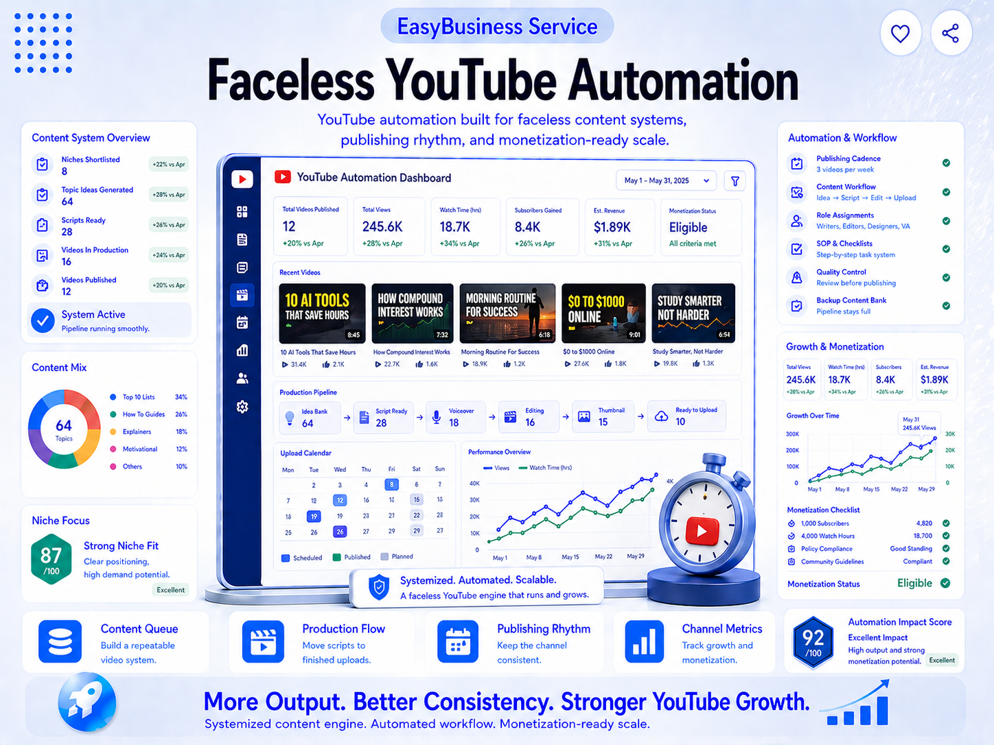 Faceless YouTube Automation